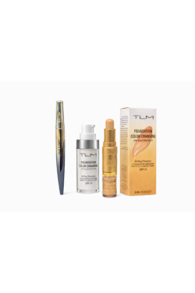 TLM Complete Set – Color Changing Foundation SPF 15 + Yellow Pitaya Concealer...