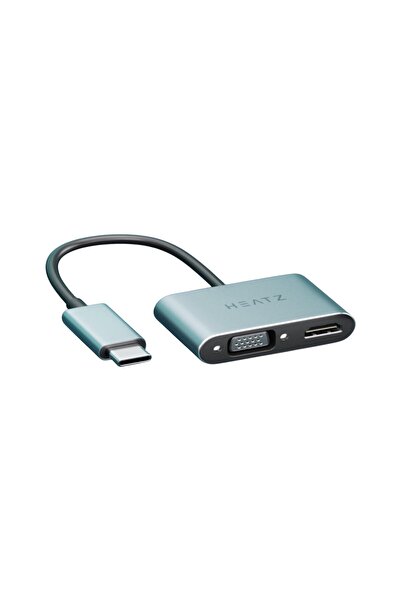 HEATZ Type-C To Hdmi + VGA Adapter - ZT92