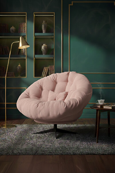 AVYNA Contemporary Elite™ 360 Derece Döner Mekanizmalı Berjer Tekli Koltuk, Y...