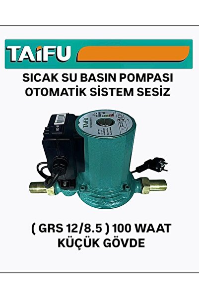 Taifu GRS 12/8.5 – 100 W Sıcak Su basınç Pompası