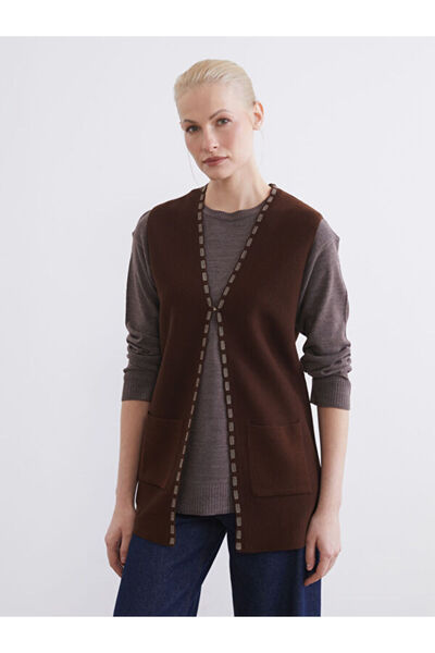 LC Waikiki V Planting Embroidered Women's Knitwear Vest from Uzg Store for St...