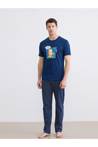 LC Waikiki I Zero Roba Yaka Garfield Printed Men's Pajama Set from Freezen Store