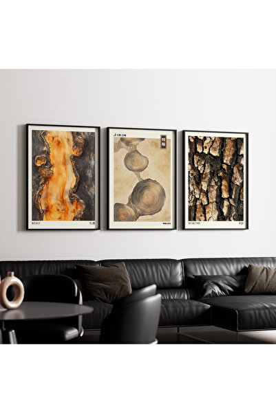 Artiera Σετ ζωγραφικής με ξύλινο πλαίσιο 3 τεμαχίων Η ίχνη της όνττησης των π...