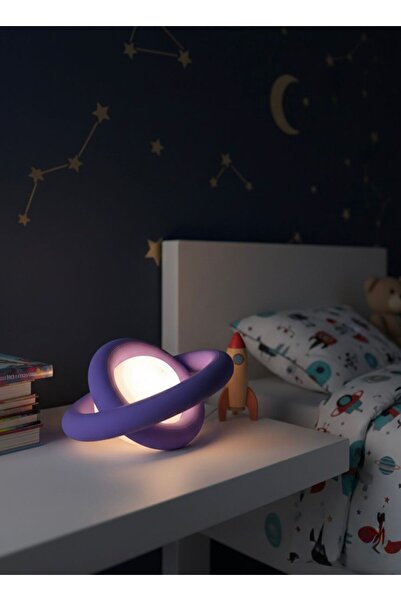 Rekatech STRÅLA 30 CM MASA LAMBASI - USB- LED'Lİ DEKORATİF MASA LAMBASI