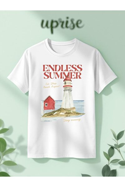 Vordevia Endless Summer Printed Cotton Oversize T-Shirt