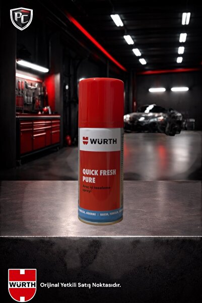 Würth Quick Fresh Pure Araç İçi Klima Koku Bombası Üretim:2026