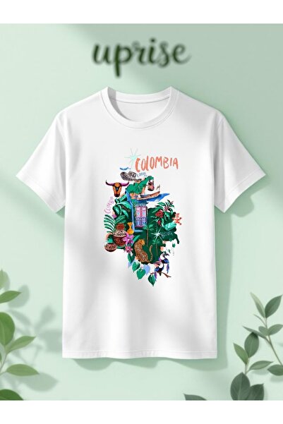 Vordevia Colombia Printed Cotton Oversize T-Shirt