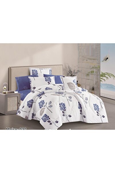 alzawia Single bed set, 4 pieces, summer style, luxurious floral print
