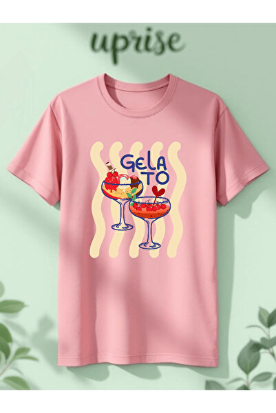 Vordevia Gelato Printed Cotton Oversize T-Shirt