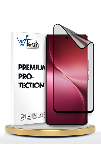 Wtech vivo V60 Lite 4G/5G 2025 Premium Nano Ceramic Full Glue Full Cover Matt...