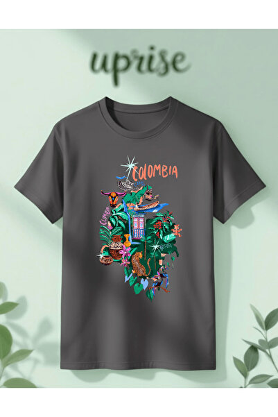 Vordevia Colombia Printed Cotton Oversize T-Shirt