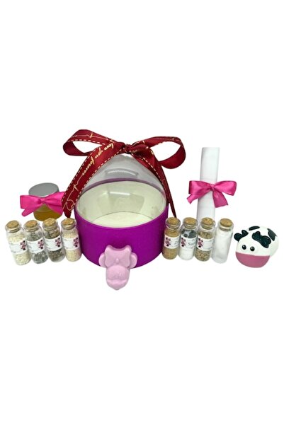 OEM Set mirodenii pentru prima baita cu nasii, cutie capac transparent