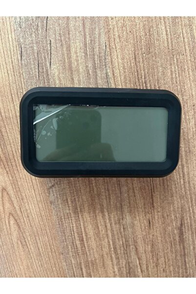 Moni Siyah Dijital Masa Saati – LED Ekranlı Modern Masaüstü Saat