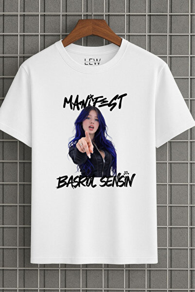 lovver Tricou cu imprimeu premium Manifest Zoktay Special Design, pachet de b...