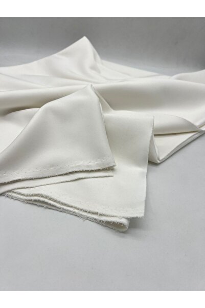 Kumaş Sevdası Ecru Scuba Diving Fabric (Width 160cm)