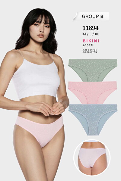 Berra Berrak 11894 Standard Bikini--12 Pieces--