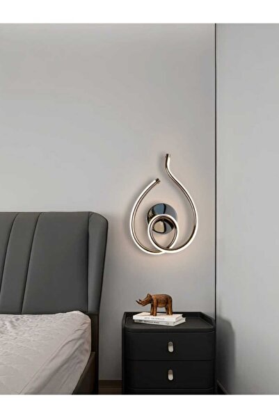 best power Triple-Light Black LED Wall Light – Model 6142