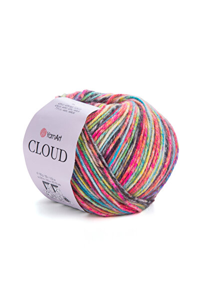 Yarnart Cloud 3-Pack Advantageous Package 25% Wool 75% Acrylic – 100 g 230 m ...