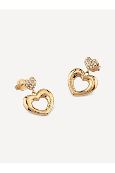 Guess أقراط "مجنون بالحب"