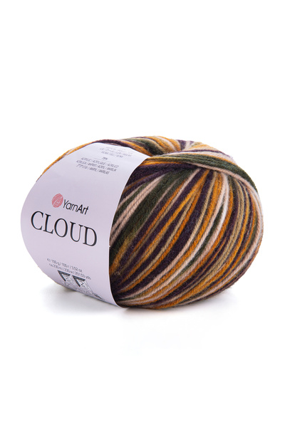 Yarnart Cloud 3-Pack Advantageous Package 25% Wool 75% Acrylic – 100 g 230 m ...