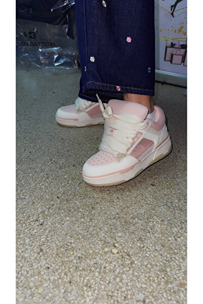 SNEAKERS white-pink casual – fresh & feminine vibe