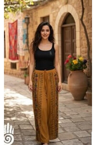 Fibula Bohemian and Authentic Mystical Embroidered Standard Size Cotton Closu...