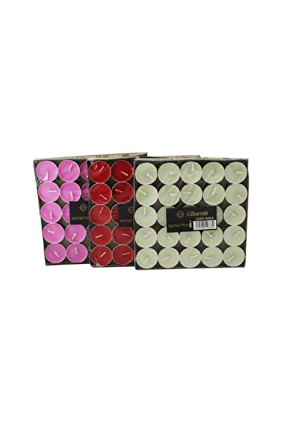 Greathings BAROTTİ DMR-9688 (25 BUCĂȚI) (ROTUND COLORAT) LUMÂNARE PENTRU CEAI*80