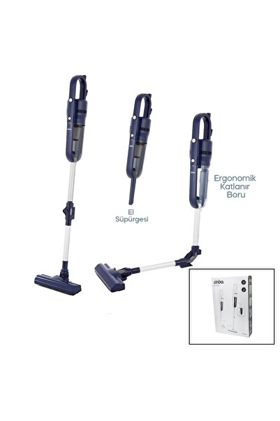 Greathings SİNBO SVC-8625 DİKEY ELEKTRİKLİ SÜPÜRGE ( ERGOMİK KATLANABİLİR BOR...