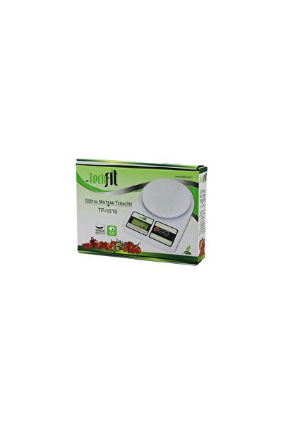 Greathings TECHFİT TF-1010 DİJİTAL MUTFAK TERAZİSİ TARTI ( PİLLİ ) ( 10KG / 1...
