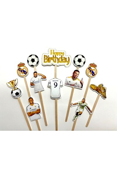 DecoParty Set decoruri pentru tort MBAPPE