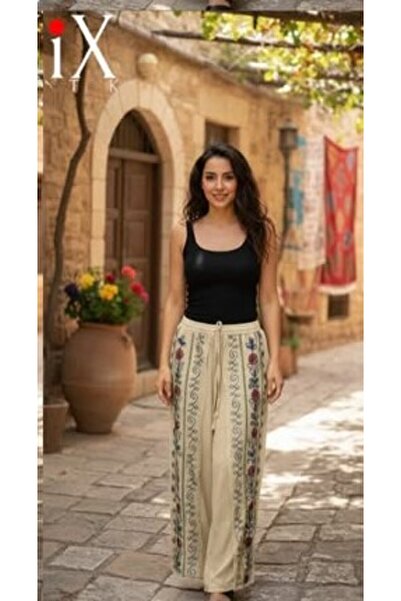 Fibula Bohemian and Authentic Mystical Embroidered Standard Size Cotton Closu...