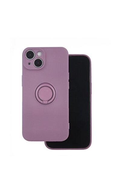 Samsung Purple Finger Grip Case for Galaxy M53 5G – 360° Rotating Stand