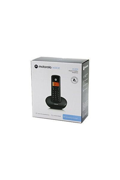 Greathings TELEFON MOTOROLA E-201 (NEGRU) (DIGITAL) (FĂRĂ FIR) (CU AFIȘARE NU...
