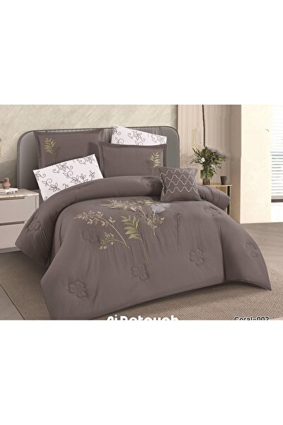 alzawia مفرش نفرين 7قطع صيفي فاخر مشجر