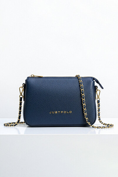 Just Polo Women's 3-Compartment Chain Long Strap New Season Accessory Hand & ...