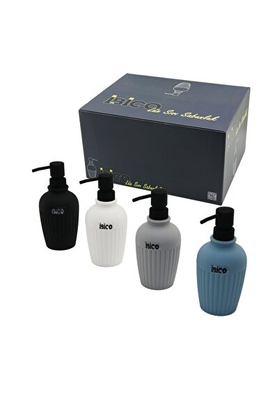 Greathings IBICO I21-053 (بيضاوي الشكل وخطوط عمودية) (بلاستيك ملون) موزع صابو...