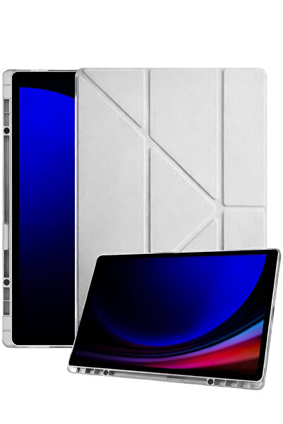 NewFace حافظة تابلت NRZSNT Galaxy Tab A11 Plus Mars مع حامل قلم (12248) - رمادي