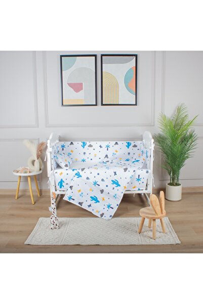 My Baby 7-piece baby crib mattress and crib rails set