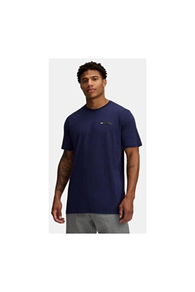 Under Armour Men's T-Shirt M LC Strip Logo SS 1390203-410 Size: S