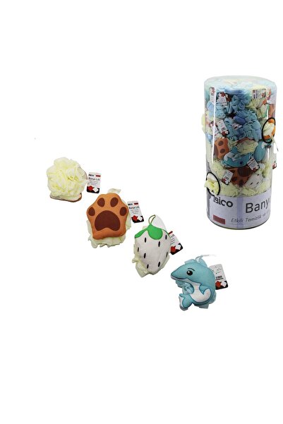 Greathings İBİCO İ21-091 (VELIKI DOLFIN & JAGODA & SPUŽVA ZA KOPČE) (ŠARENI T...