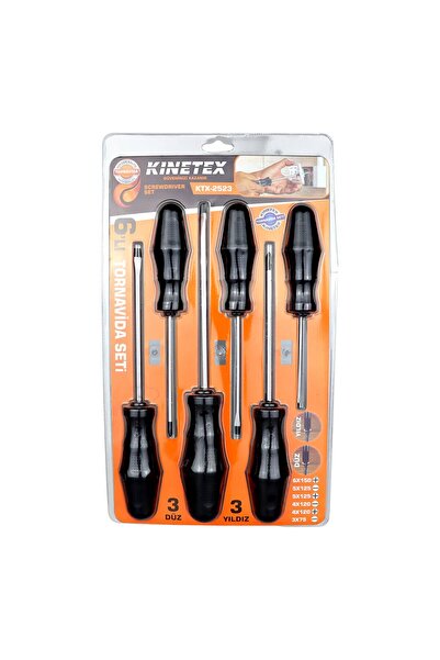 Greathings KNITEX KTX-2523 SET ODVIJAČA OD 6 KOMADA (6X150 ZVJEZDICA & 5X125 ...