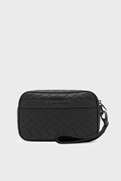 Armani Exchange Embossed Logo Detachable Wrist Strap Bag Men's Bag Xm002600 A...
