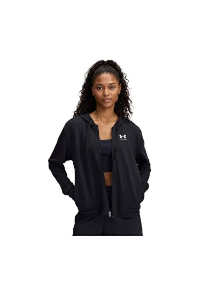 Under Armour Women's Hoodie Rival Terry FZ 6005509-001 Size: M