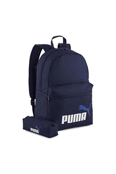 Puma Backpack with Printed and pencil case Phase 090943-02 Size: M