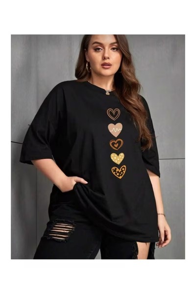 Massgai Μπλουζάκι Unisex Kalpler Cicek με τύπωμα oversized 100% Βαμβάκι