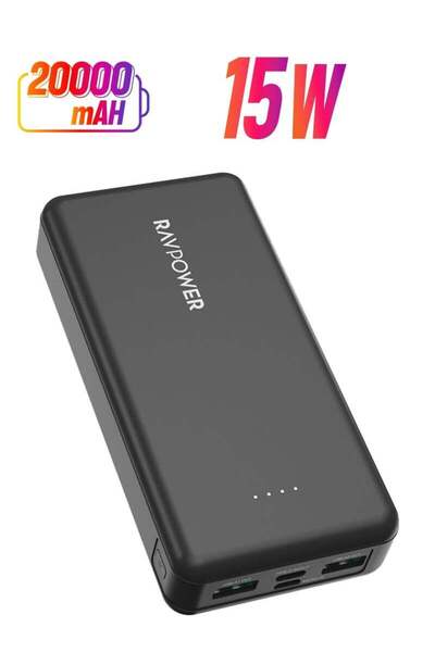 Generic RP-PB1216 15W 4-Port Power Bank Black