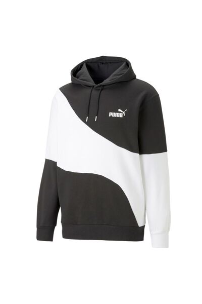 Puma Men's Hoodie Power Cat Black/White 674099-01 Size: XL