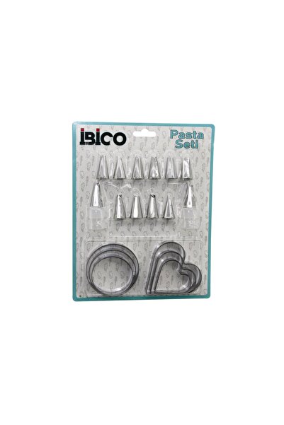 Greathings IBICO İ22-156 (20 KOM) (SET VRHUNA ZA UKRAŠAVANJE TORTI = 12 METAL...