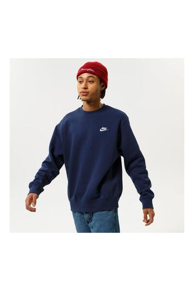 Nike Men's NSW Club Crew Fleece BV2662-410 Sweatshirt Size: M