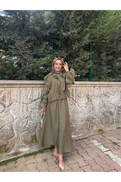 Warga Firfirli Modal Tesettür Set